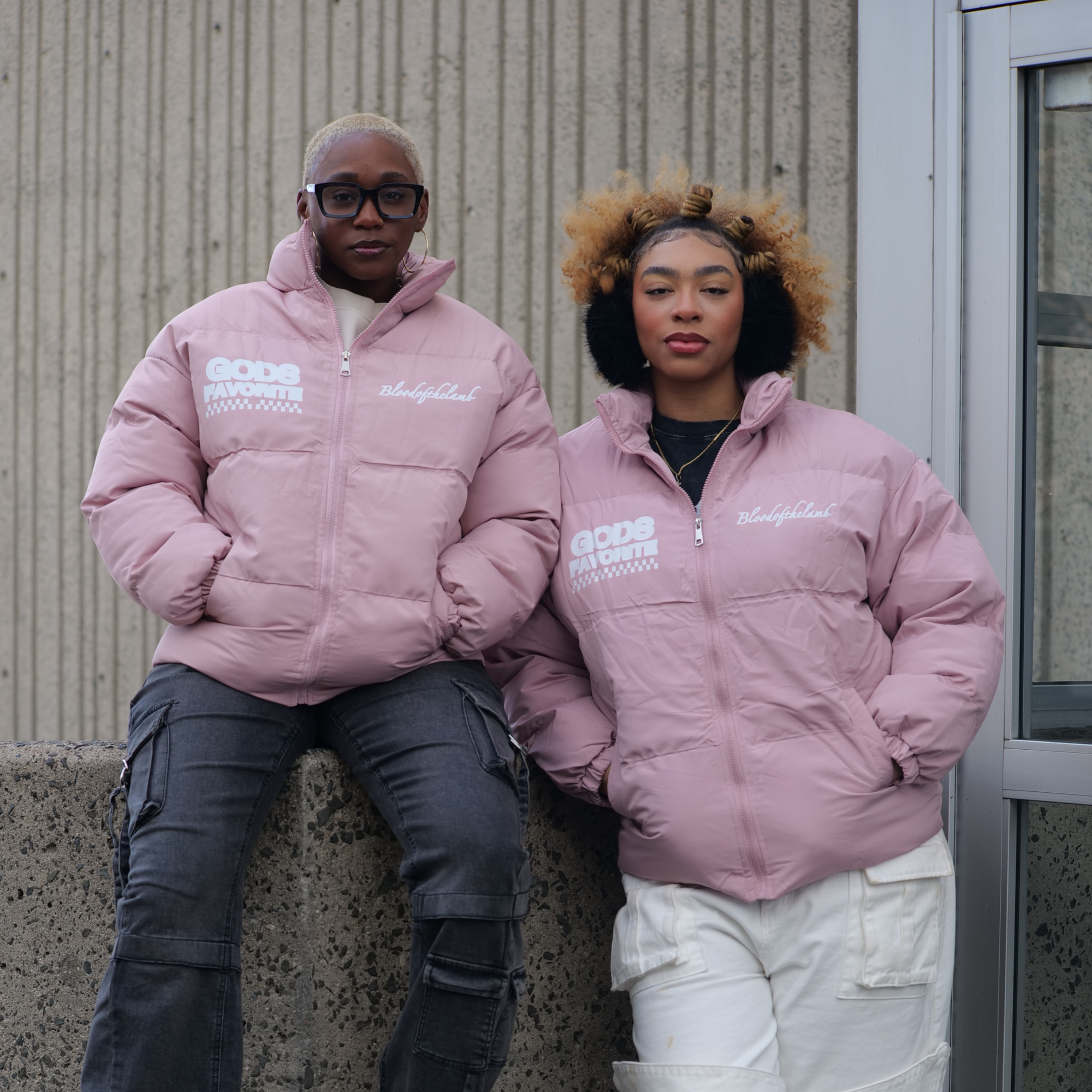 GOD's FAVORITE PUFFER COAT